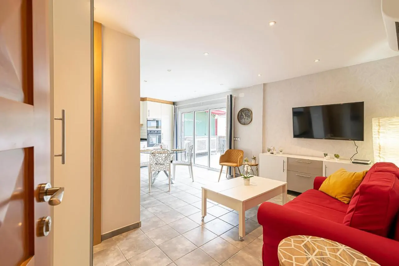 公寓 Penthouse Manureva By Pajarito Holidays 洛斯克里斯蒂亚诺斯