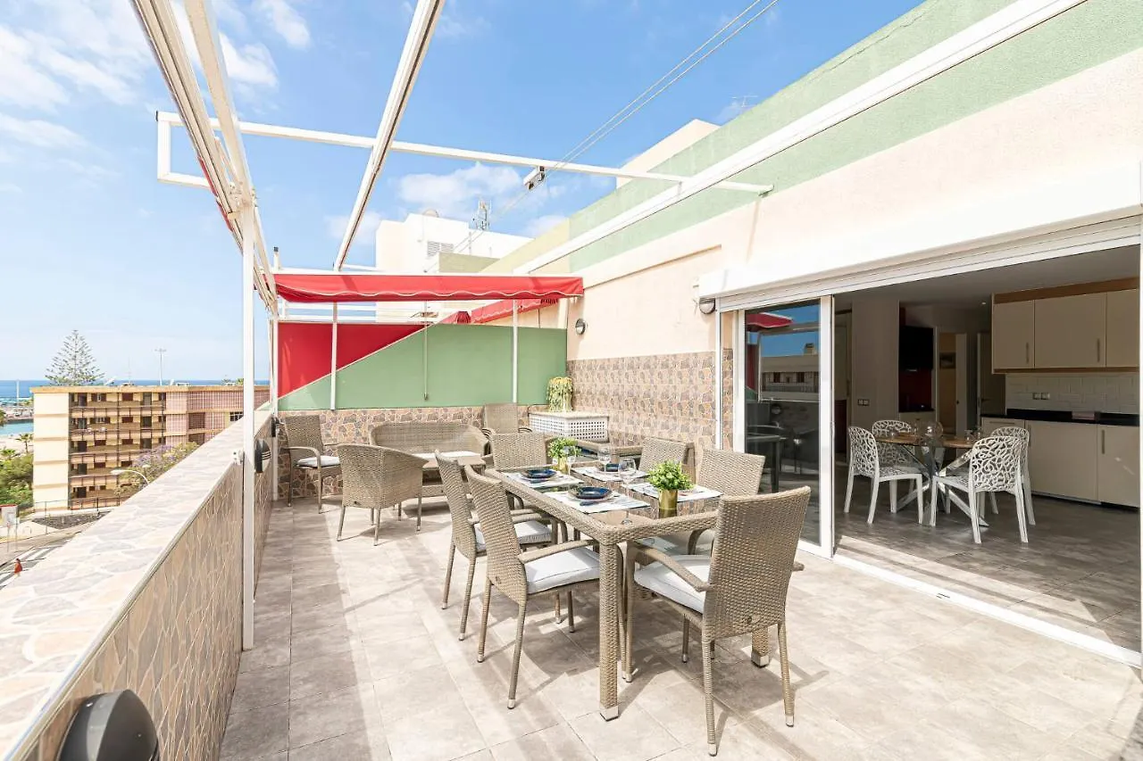 Penthouse Manureva By Pajarito Holidays 로스크리스티아노스 아파트
