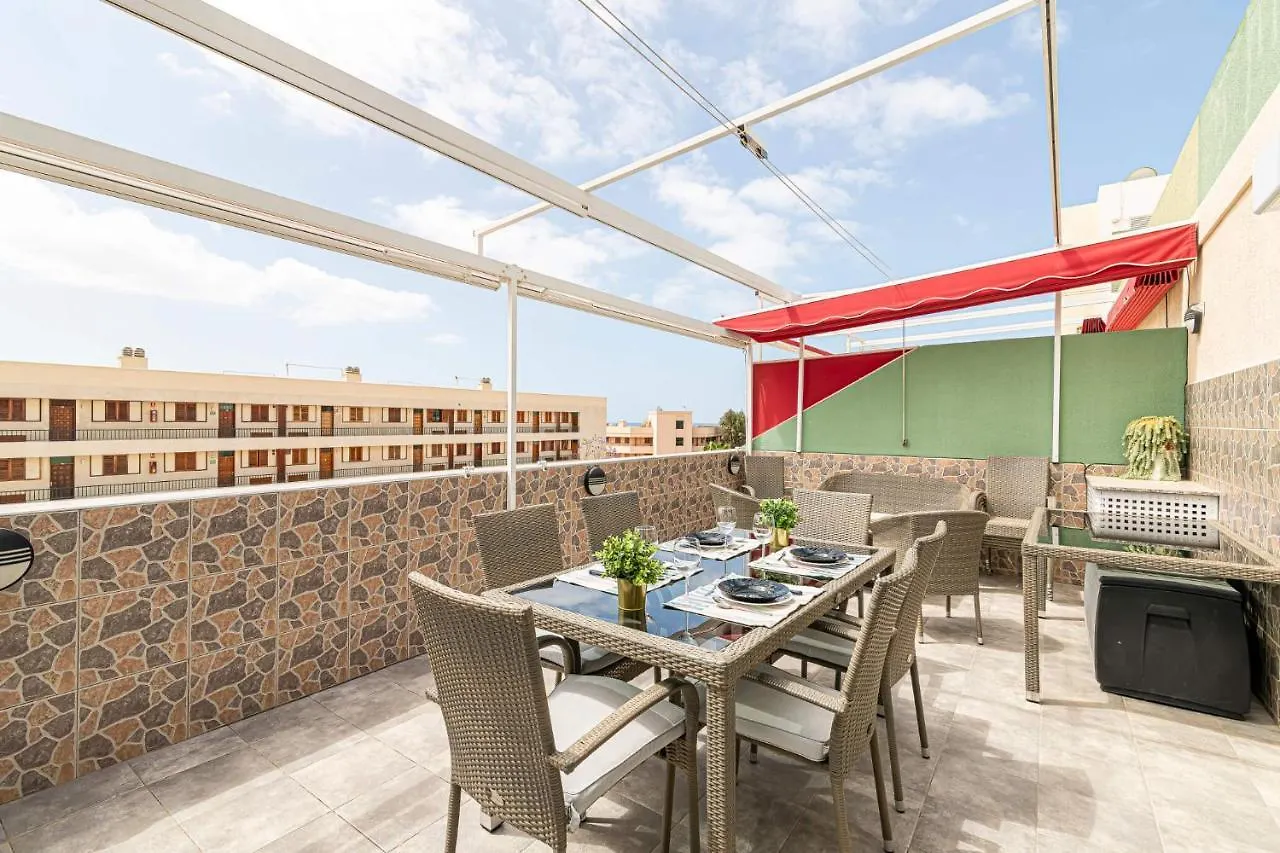 公寓 Penthouse Manureva By Pajarito Holidays 洛斯克里斯蒂亚诺斯